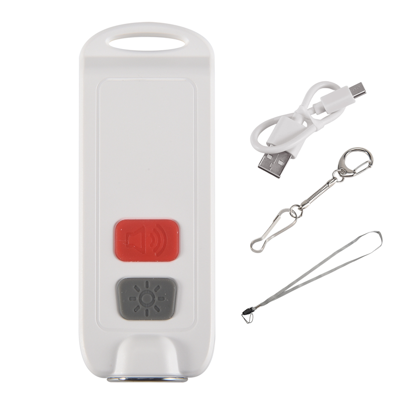 Personal Alarm Keychain - B03B-Personal Alarm,Safety Alarm For Women With