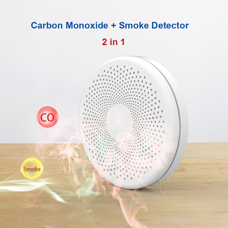 2 in 1 Version WiFi Tuya Smart - огляд і ціна Smoke Detector Interconnected