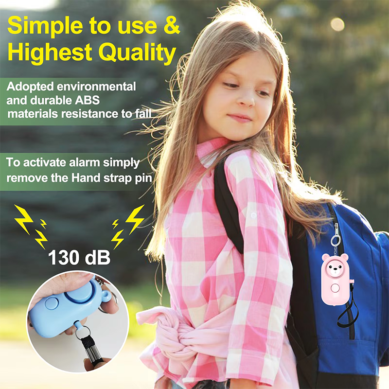 130dB Loud Self Defense Alarm  - огляд і ціна Personal Alarm Keychain