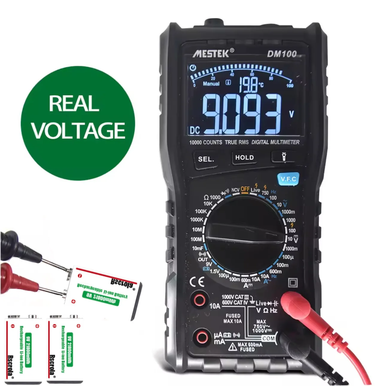 USB-C Rechargable 9V Lithium i - огляд і ціна Smoke Detector Interconnected
