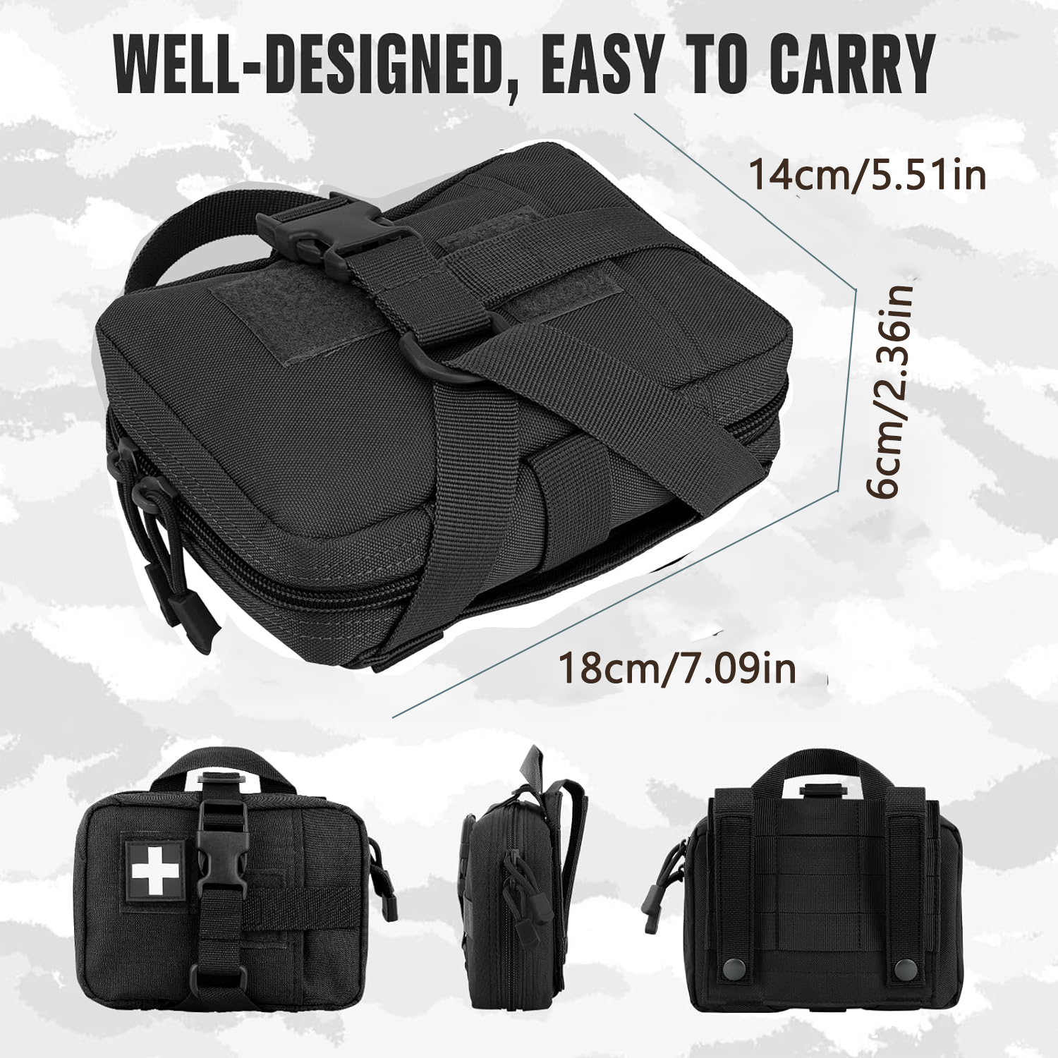 Tactical EMT Pouch, Upgrade IF - огляд і ціна First Aid Bag Kit