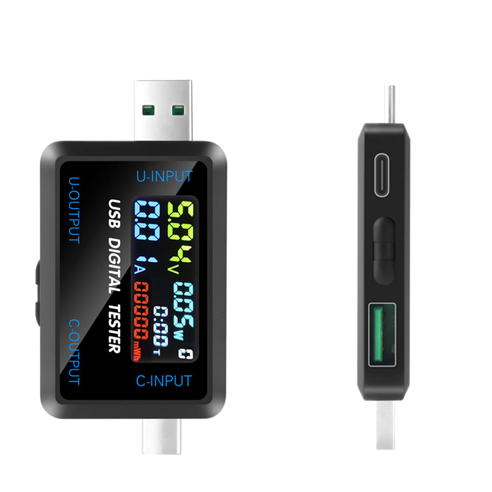 USB Tester 10 in 1 DC Digital  - огляд і ціна Co Detector Plug