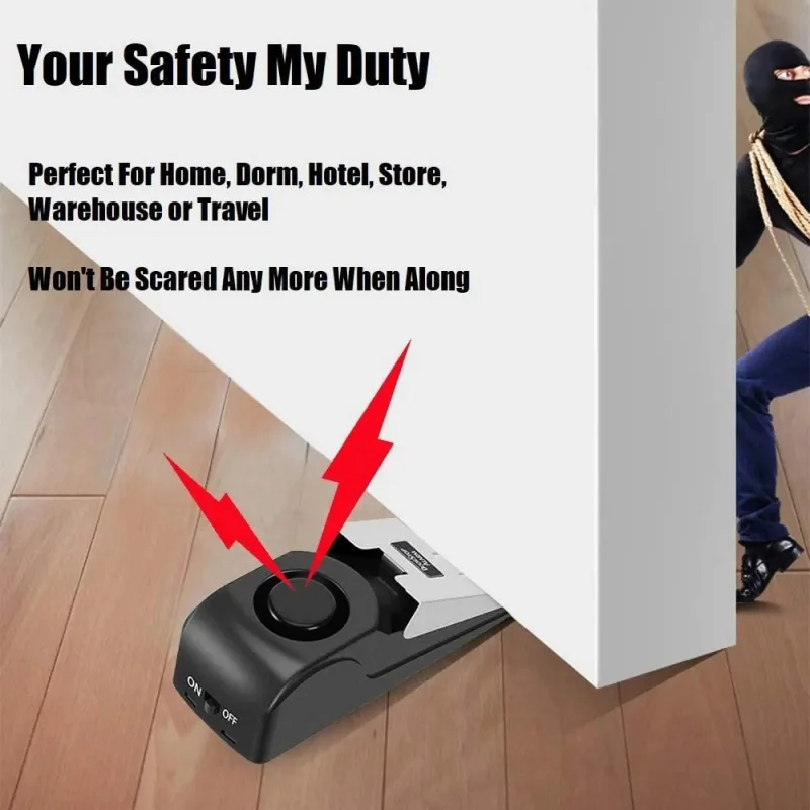 120db Wireless Door Stop Stopp - огляд і ціна Door Stop Alarm