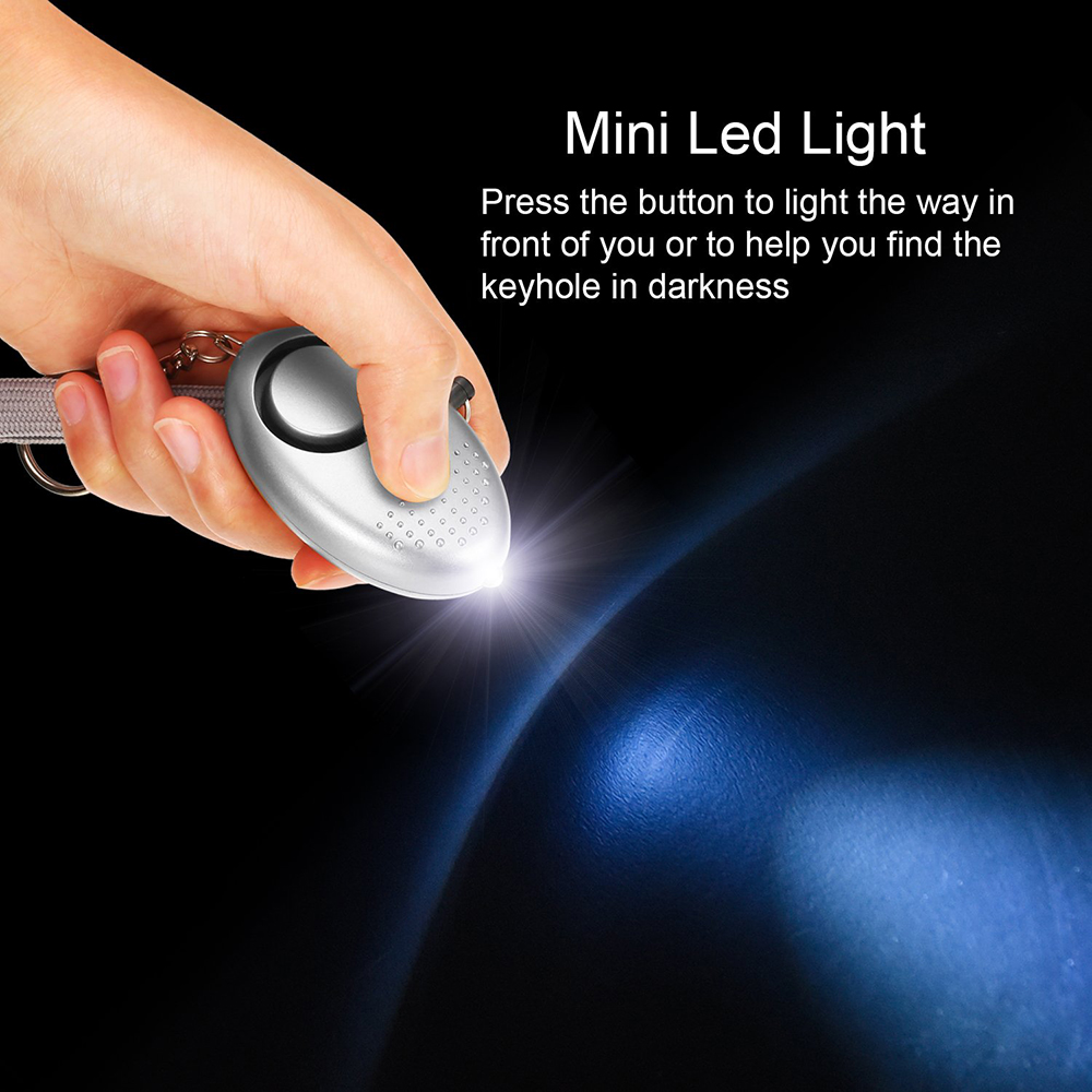 130DB Siren Song LED Portable  - огляд і ціна Personal Alarm Keychain