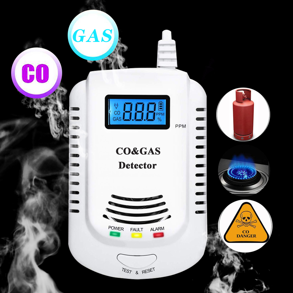 2 in 1 Gas Detector, Plug-in H - огляд і ціна Co Detector Plug