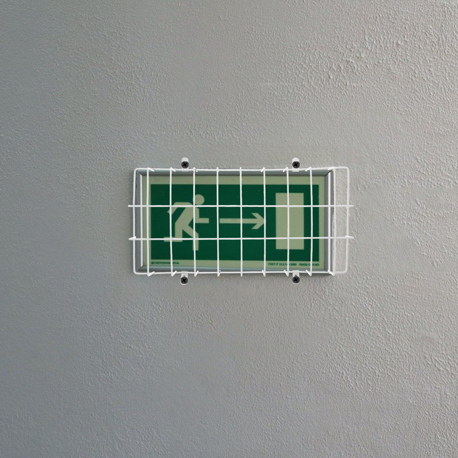Stainless Steel Exit Sign Ligh - огляд і ціна Emergency Exit Sign