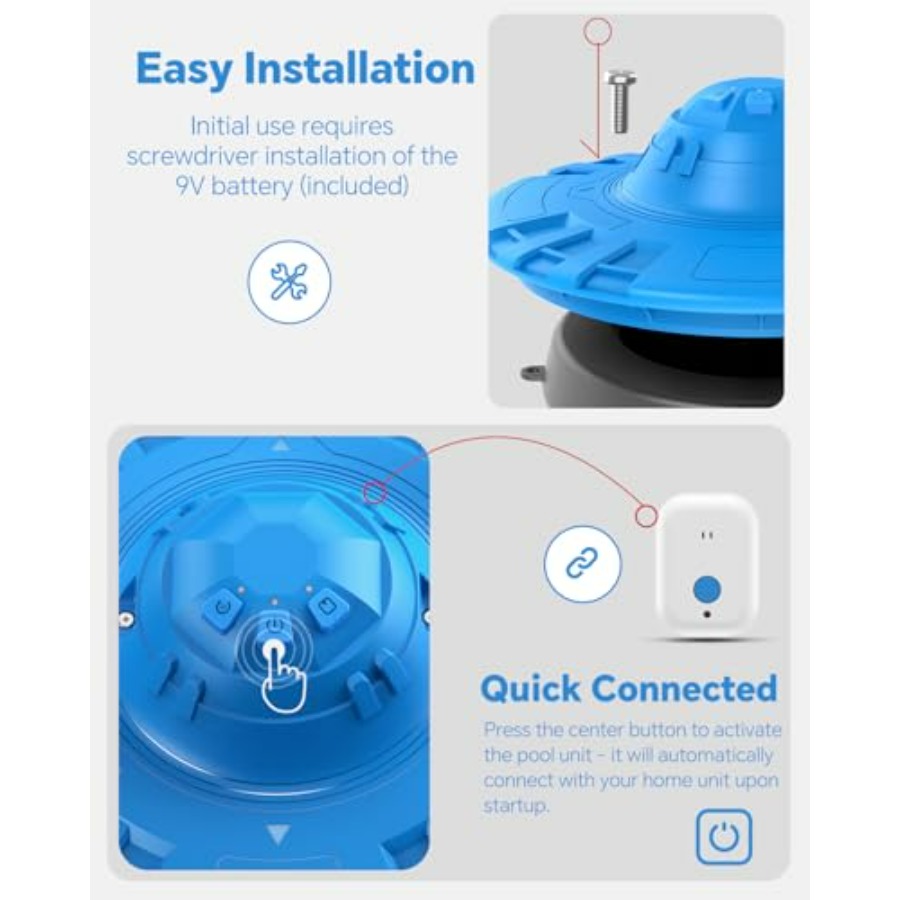 Pool Alarm for inground above  - огляд і ціна Pool Alarm Float