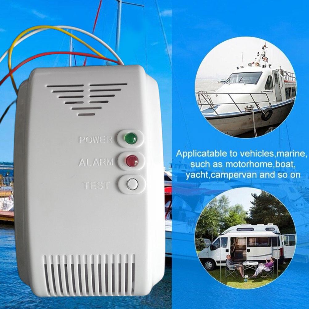 Propane Butane Sensor 12V Gas  - огляд і ціна Smoke Detector Interconnected