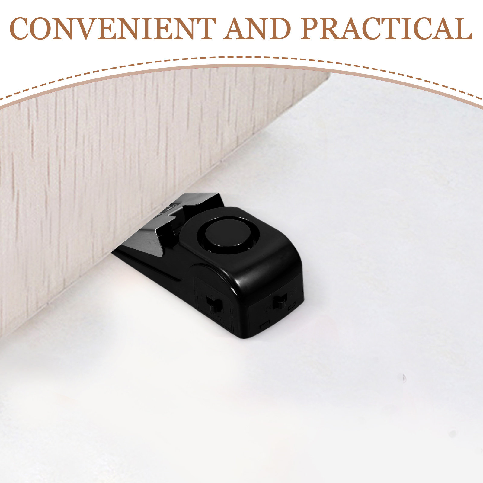 Door Stop Alarm 120Db Loud Tri - огляд і ціна Door Stop Alarm