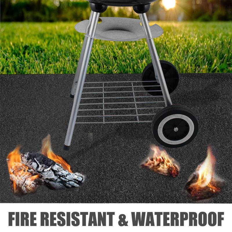 Under Grill Mat Fireplace Fire - огляд і ціна Fire Blanket Kitchen