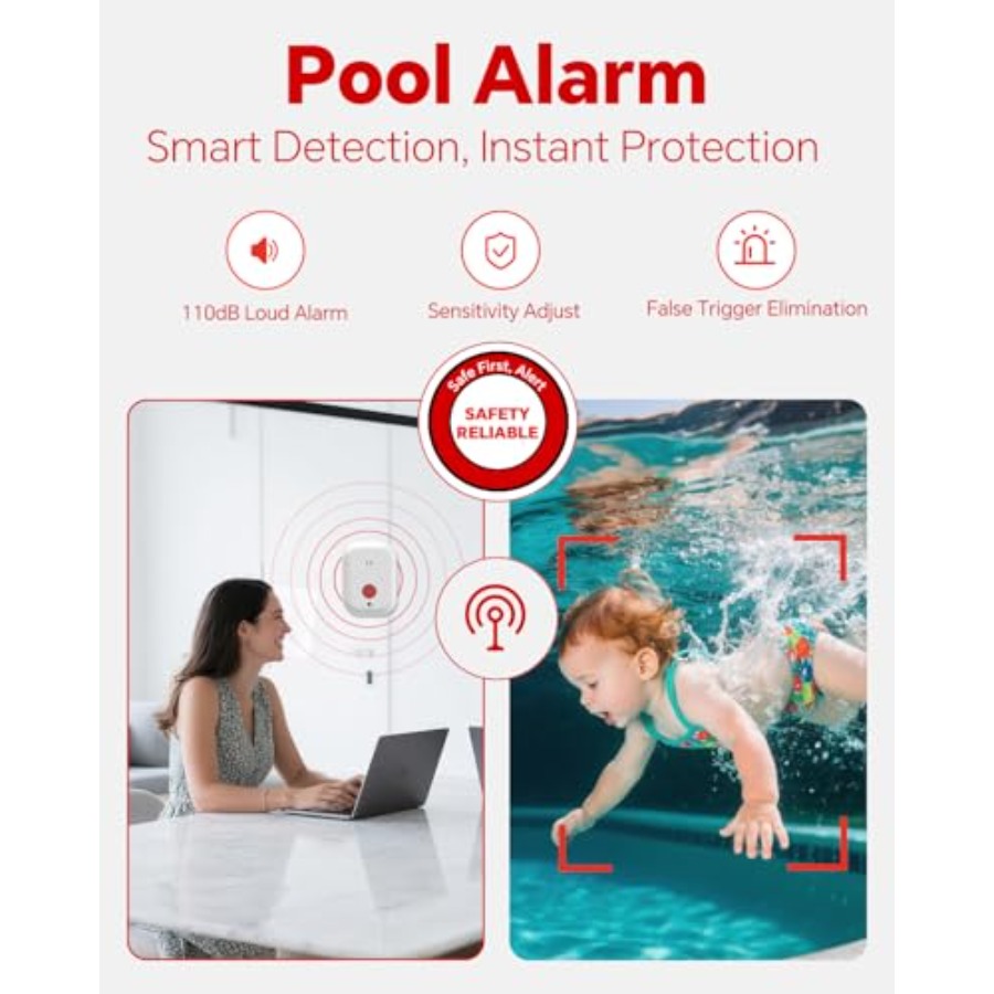 Pool Alarm Floating Safety Ala - огляд і ціна Pool Alarm Float