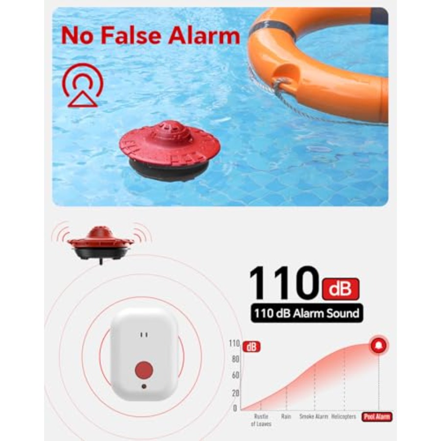 Pool Alarm Floating Safety Ala - огляд і ціна Pool Alarm Float