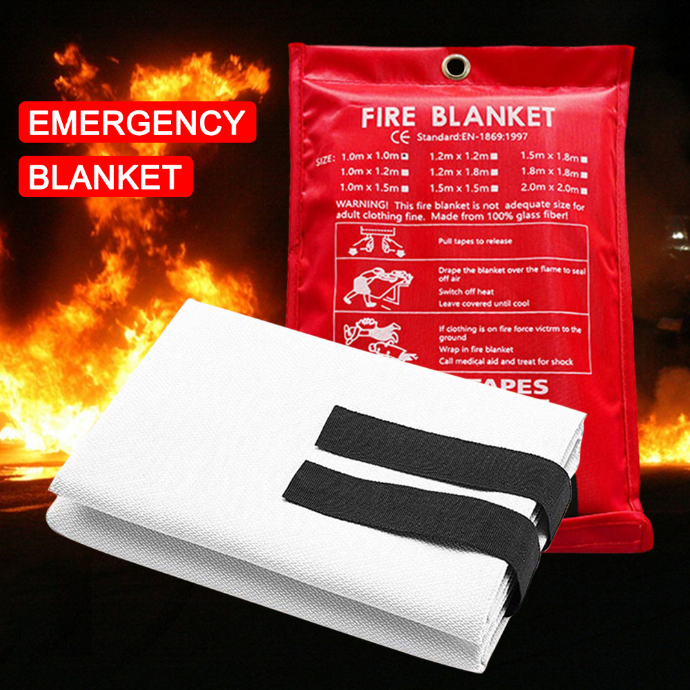 Fire Blanket Fiberglass Fire B - огляд і ціна Fire Blanket Kitchen