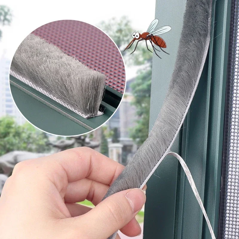 10M Self Adhesive Brush Strip  - огляд і ціна Window Lock Bar