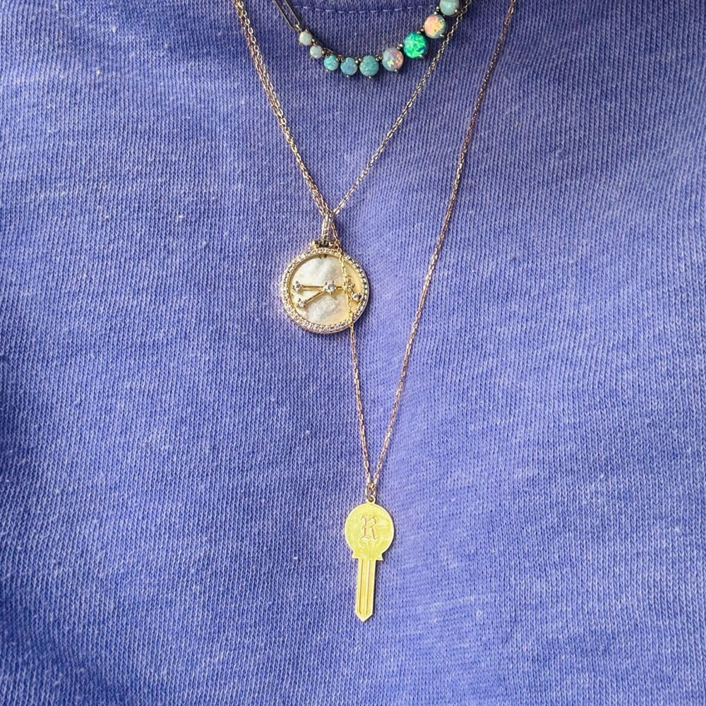 Custom Dainty Key Necklace Sta - огляд і ціна Personal Alarm Keychain