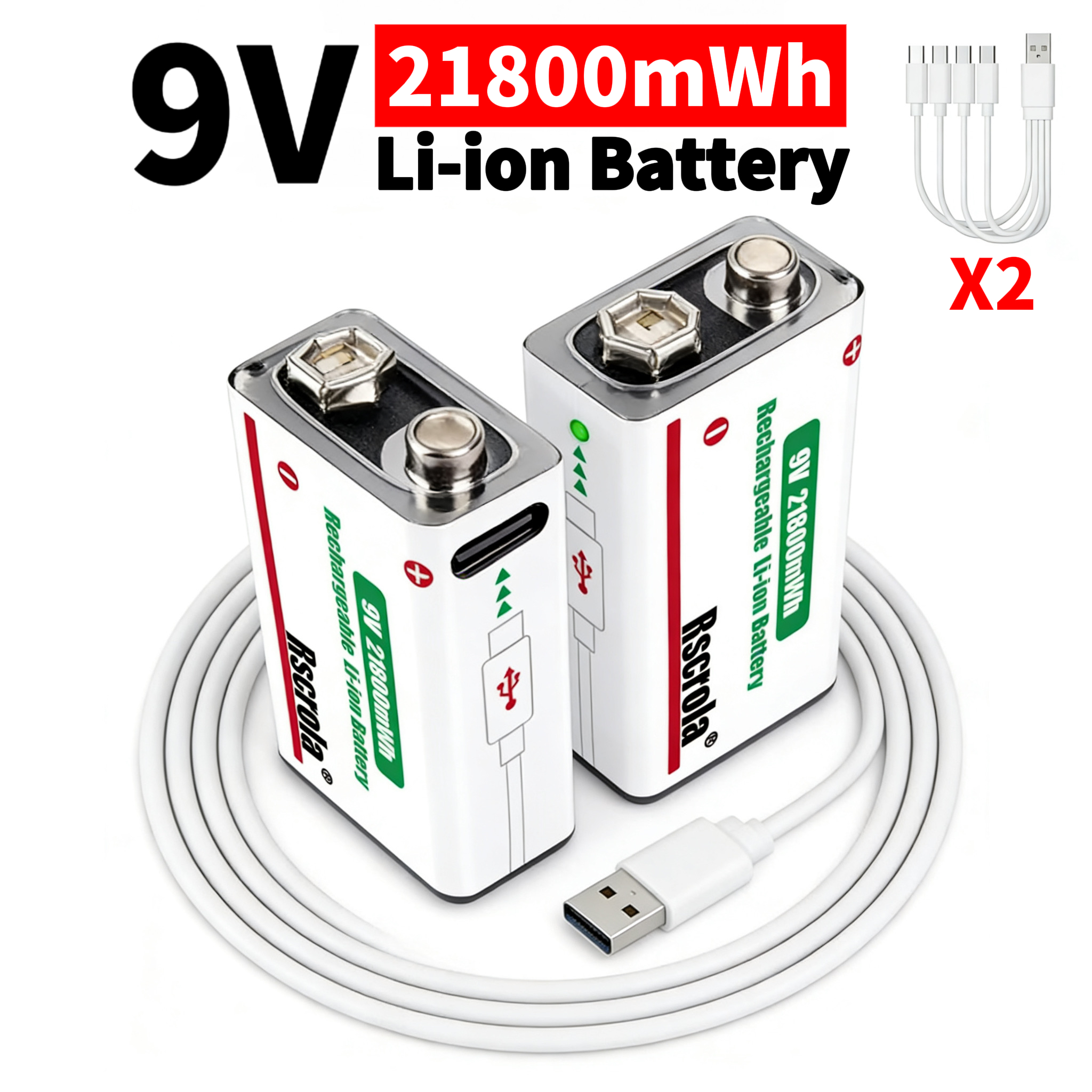 Long-Lasting 9V Rechargeable L - огляд і ціна Smoke Detector Interconnected