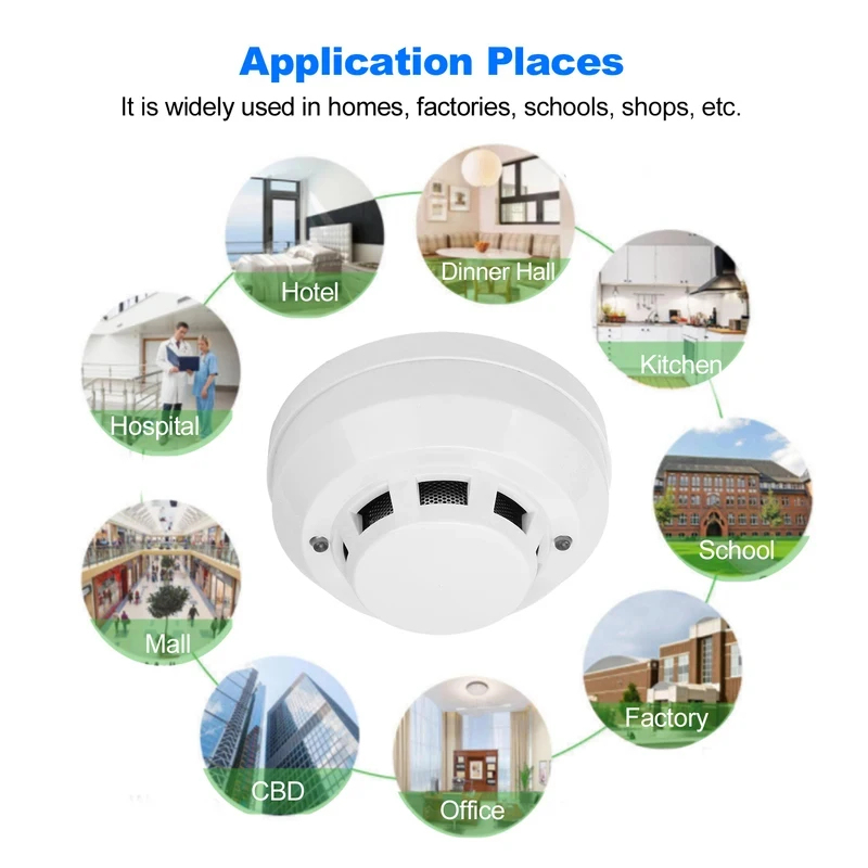 Alarms Smoke Detectors Smoke A - огляд і ціна Smoke Detector Interconnected