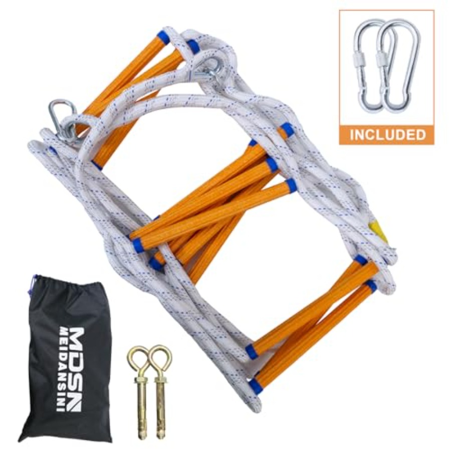 Rope Ladder, 49 Feet Emergency - огляд і ціна Fire Escape Ladder