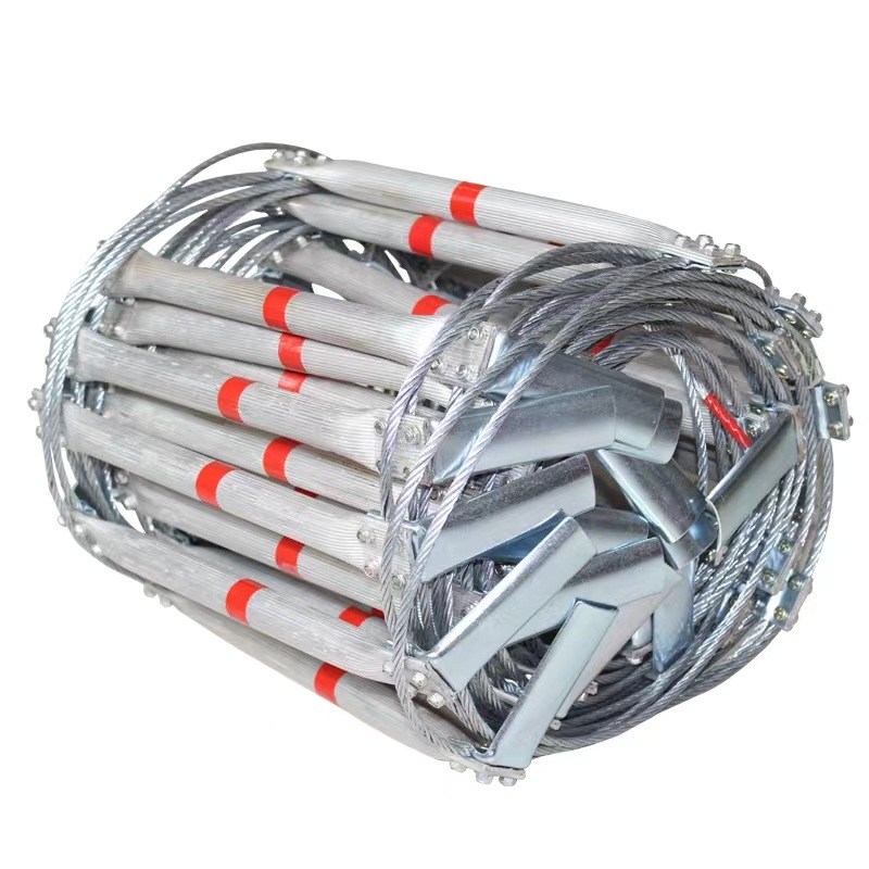 5M Soft Rope Ladder With Wire  - огляд і ціна Fire Escape Ladder