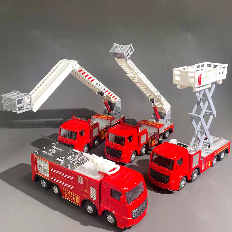 1:55 Diecast Fire Truck Model  - огляд і ціна Fire Escape Ladder
