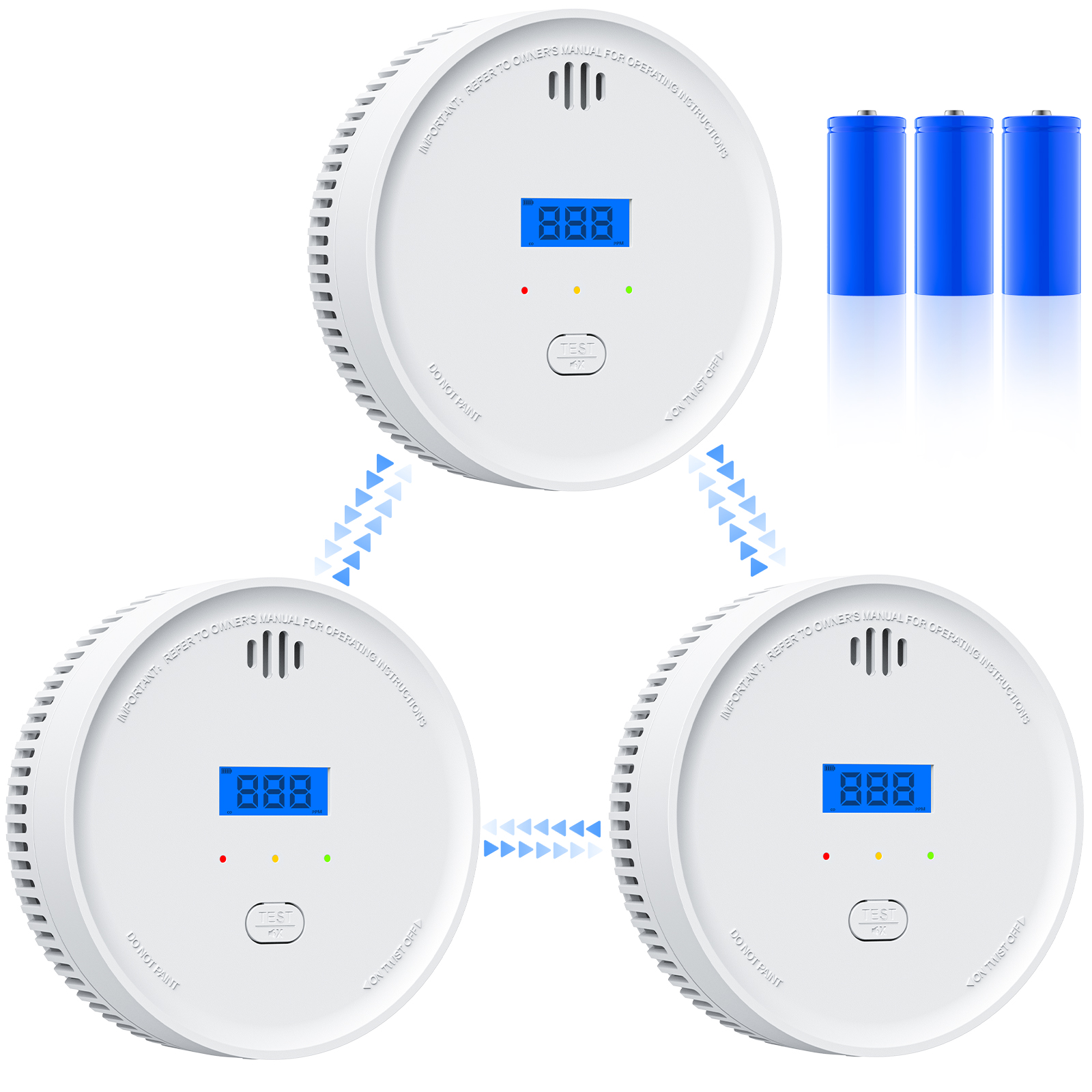 Interlinked Smoke Detector and - огляд і ціна Smoke Detector Interconnected