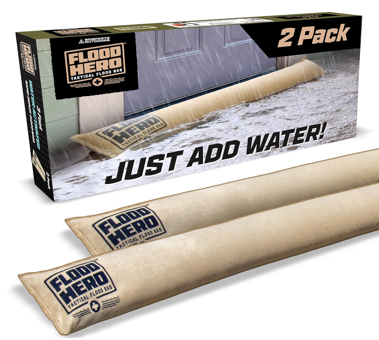 3 ft Water Activated Sandbags  - огляд і ціна Flood Barrier Bag