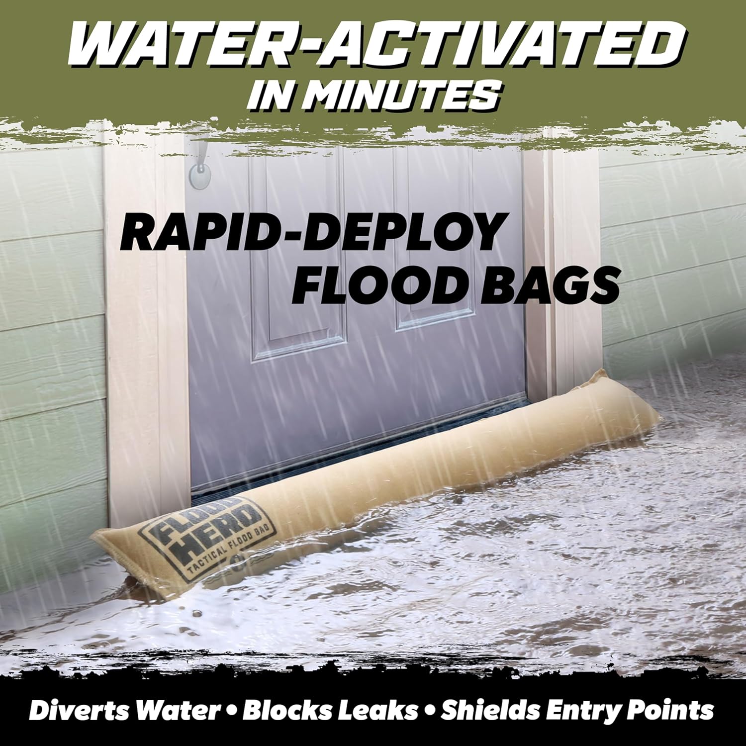 3 ft Water Activated Sandbags  - огляд і ціна Flood Barrier Bag