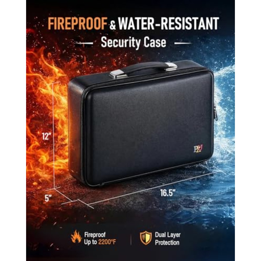 Fireproof Document Box - Hard- - огляд і ціна Fire Safe Document