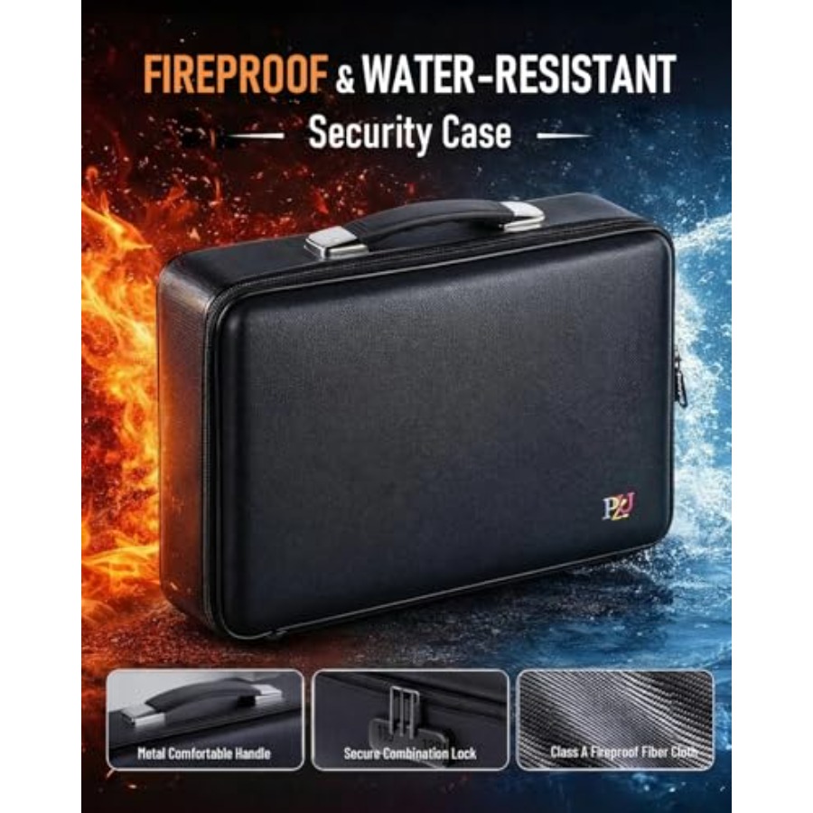 Fireproof Document Box - Hard- - огляд і ціна Fire Safe Document