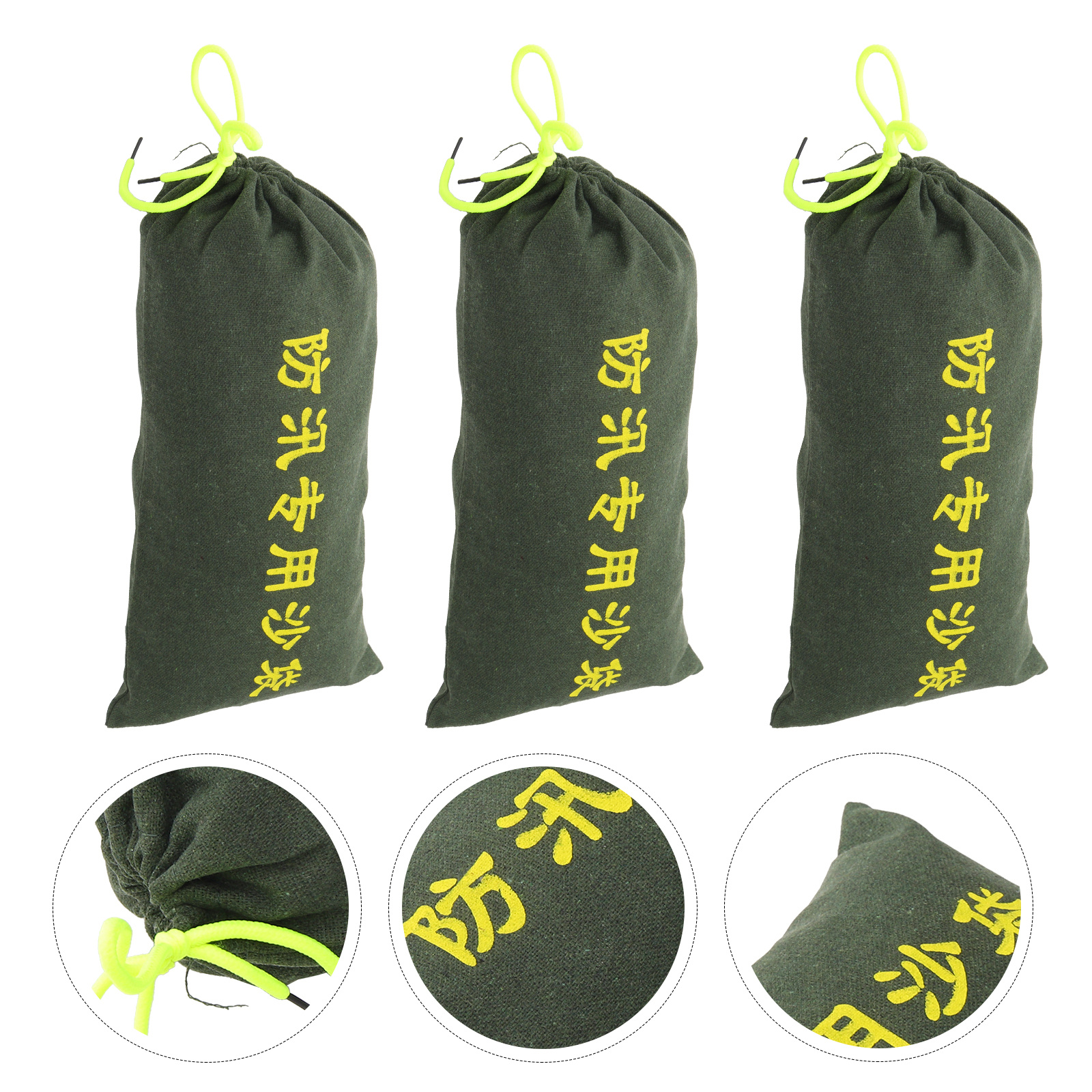 3pcs Empty Sandbag For Flood B - огляд і ціна Flood Barrier Bag