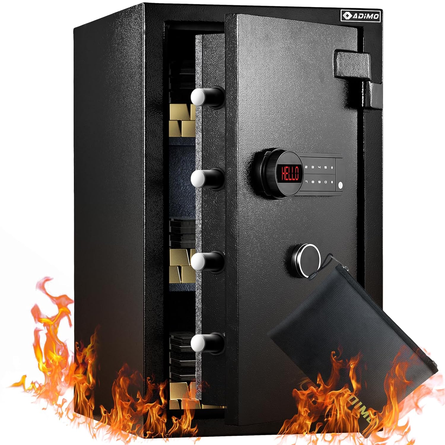 Heavy-Duty Fireproof Safe Box  - огляд і ціна Fire Safe Document