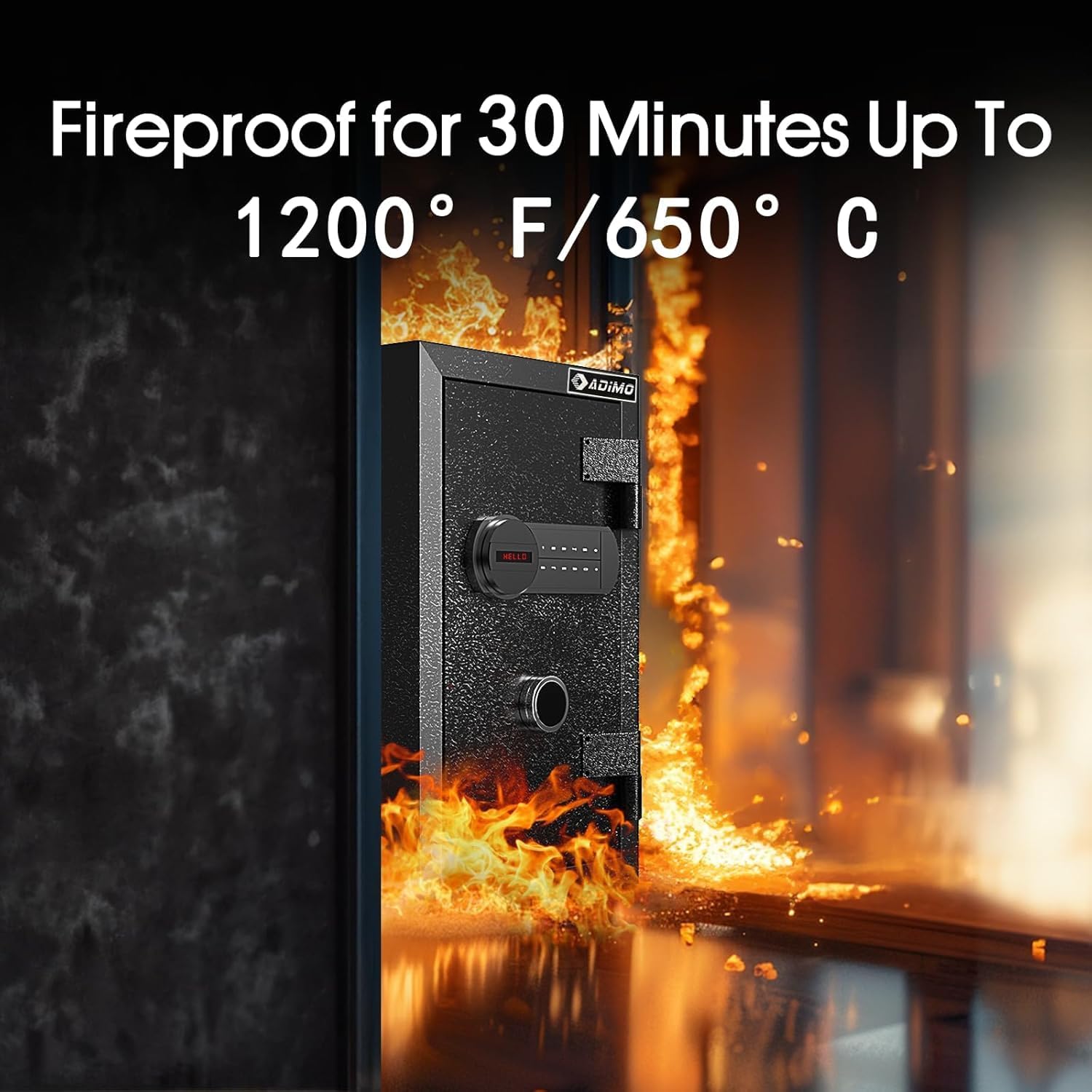 Heavy-Duty Fireproof Safe Box  - огляд і ціна Fire Safe Document