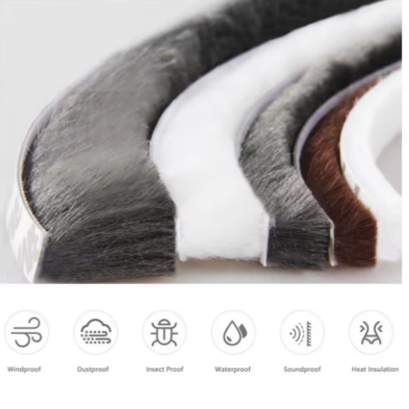 3Meters Brush Strip Self Adhes - огляд і ціна Window Lock Bar