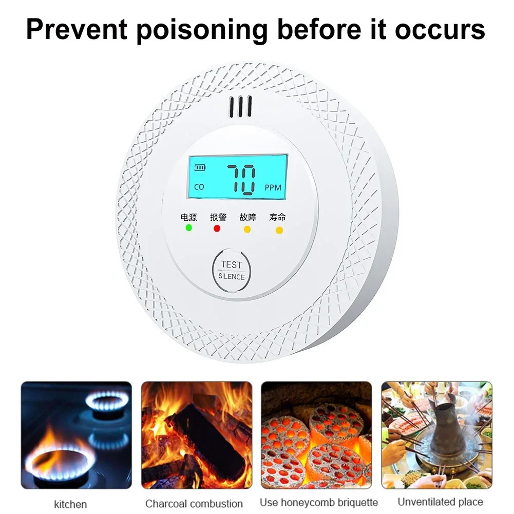 Carbon Monoxide Alarm Detector - огляд і ціна Smoke Detector Interconnected