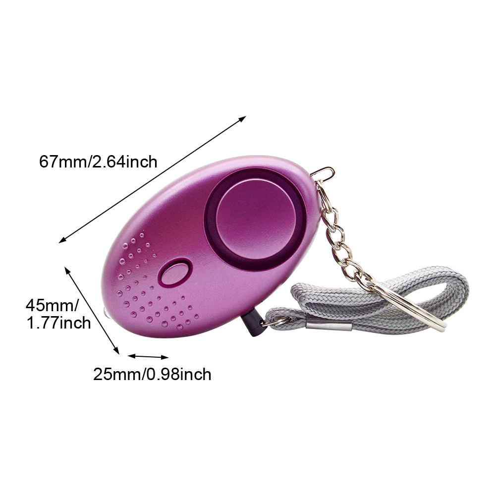 130DB Siren Song LED Portable  - огляд і ціна Personal Alarm Keychain