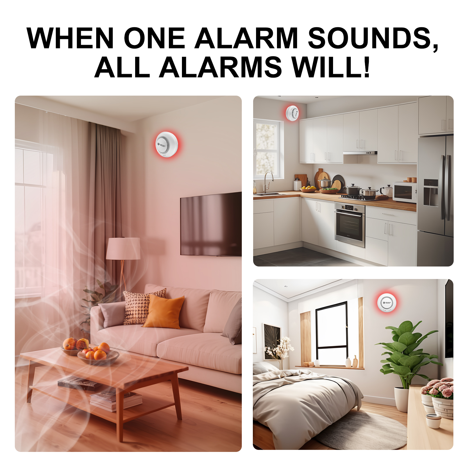 DFA Smoke Detector Fire Wirele - огляд і ціна Smoke Detector Interconnected