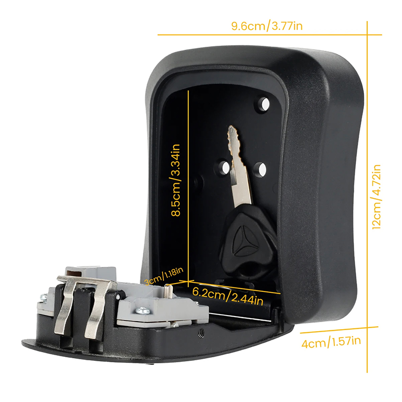 Wall Mount Key Storage Secret  - огляд і ціна Lockbox Key Secure