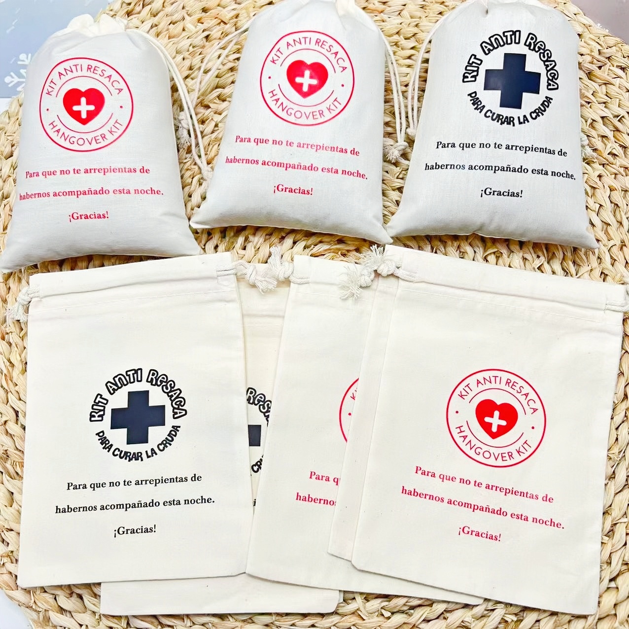 5PCS Spanish Hangover First Ai - огляд і ціна First Aid Bag Kit