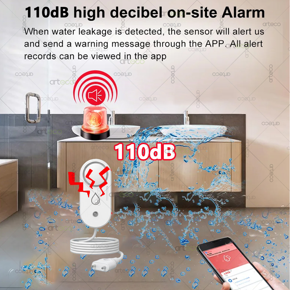 Zigbee Water Leakage Sensor Fl - огляд і ціна Water Alarm Sensor