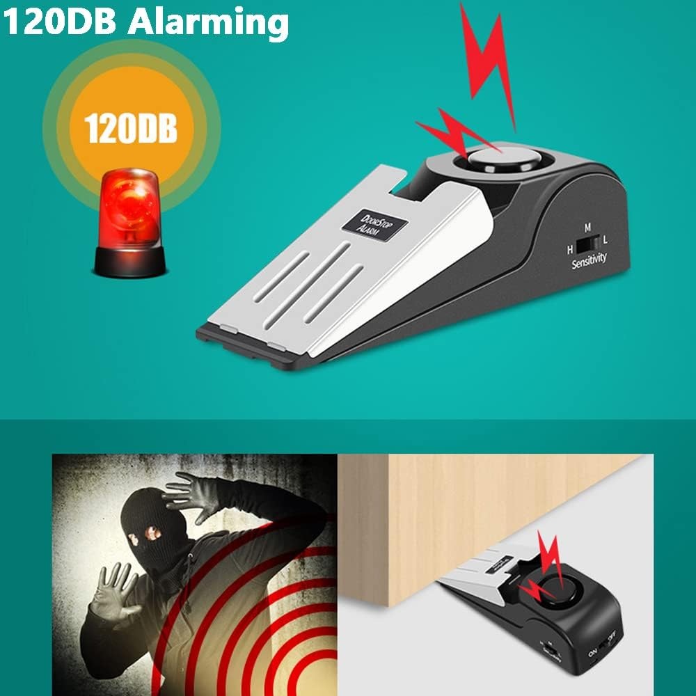 Door Stop Alarm with 120dB Sec - огляд і ціна Door Stop Alarm