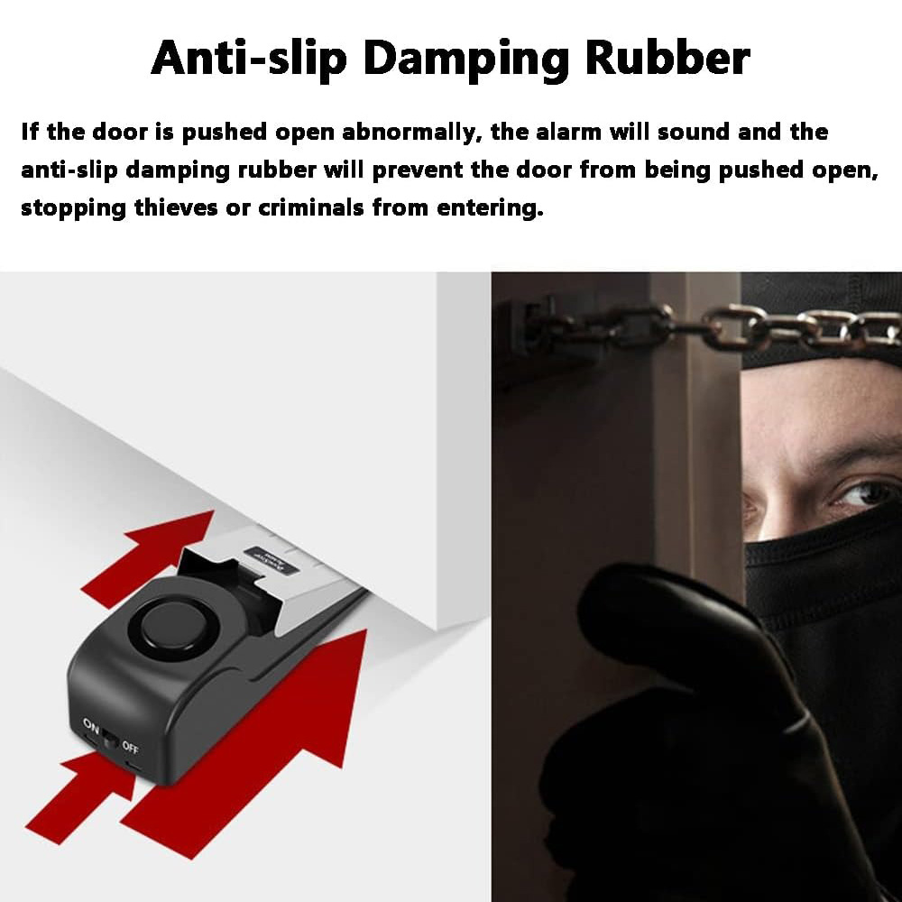 Door Stop Alarm with 120dB Sec - огляд і ціна Door Stop Alarm