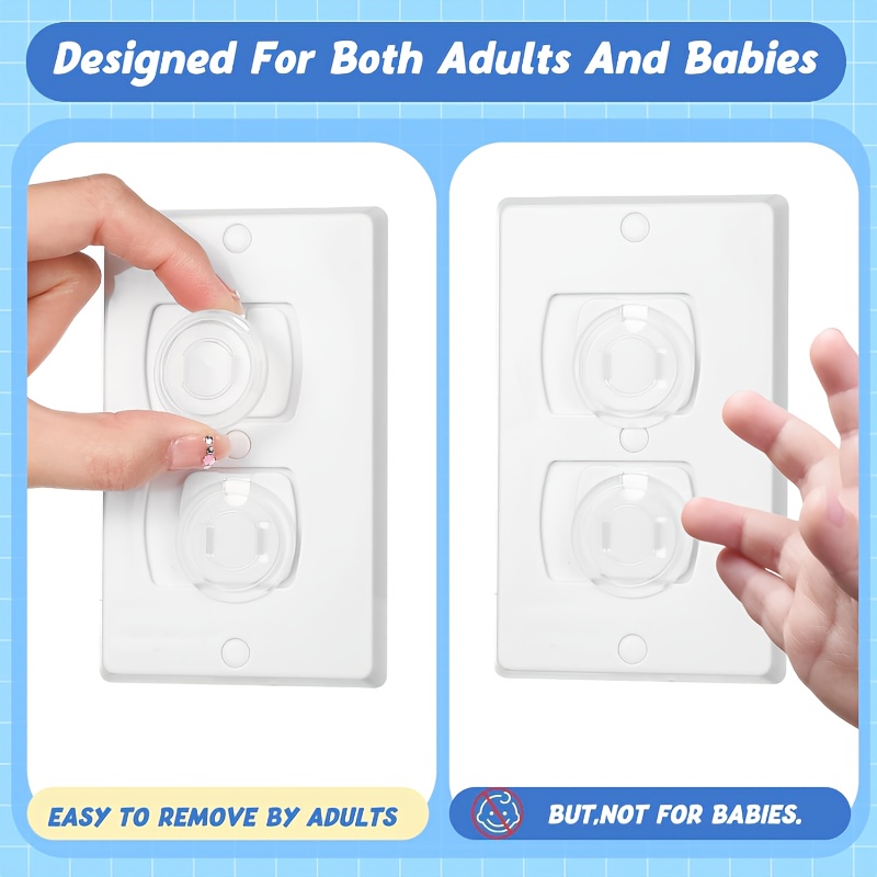 24Pcs Baby Safety Socket Cover - огляд і ціна Outlet Cover Baby