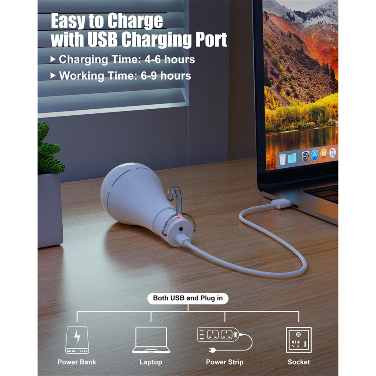 ONCE USB Rechargeable Light Bu - огляд і ціна Power Outage Light