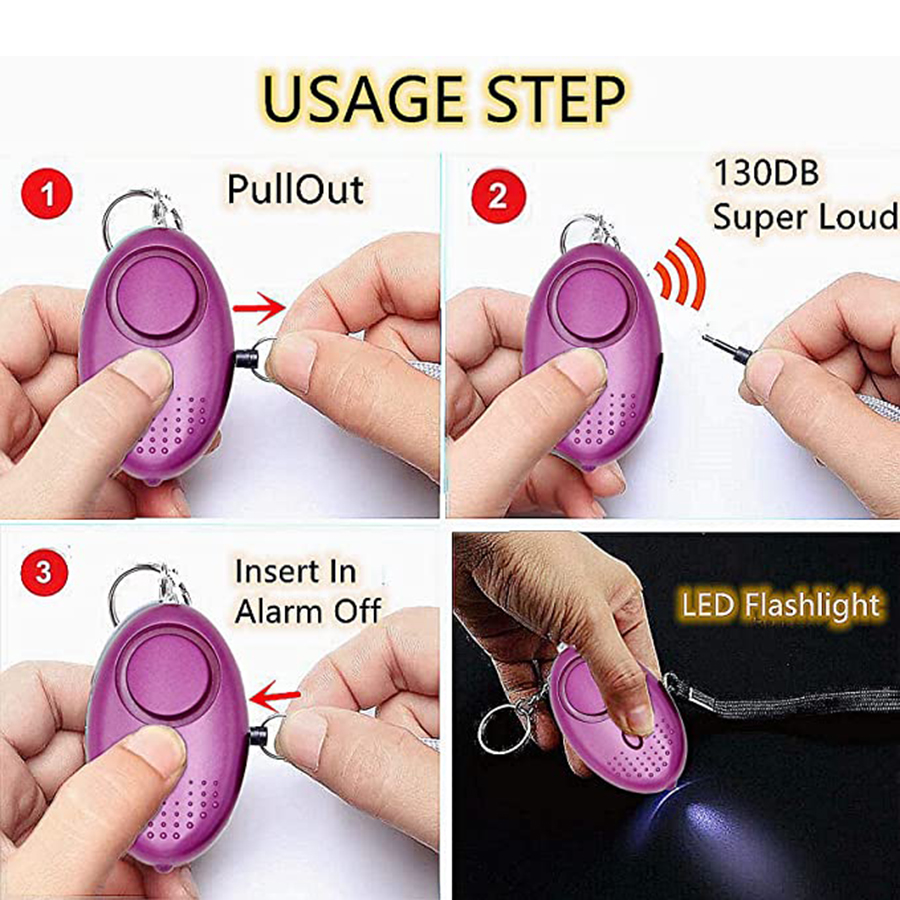 Safety Keychain Full Set For W - огляд і ціна Personal Alarm Keychain