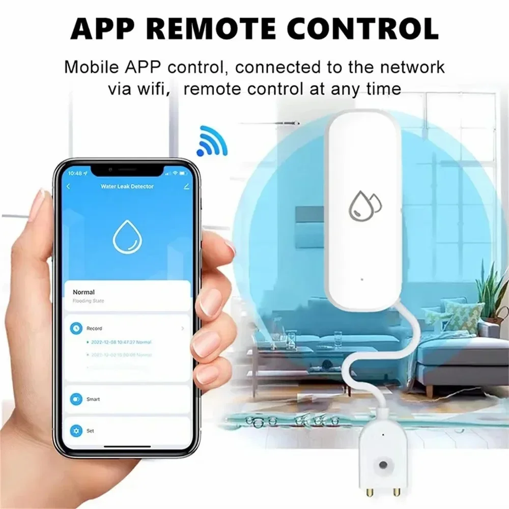 Tuya WiFi Water Sensor Leakage - огляд і ціна Water Alarm Sensor