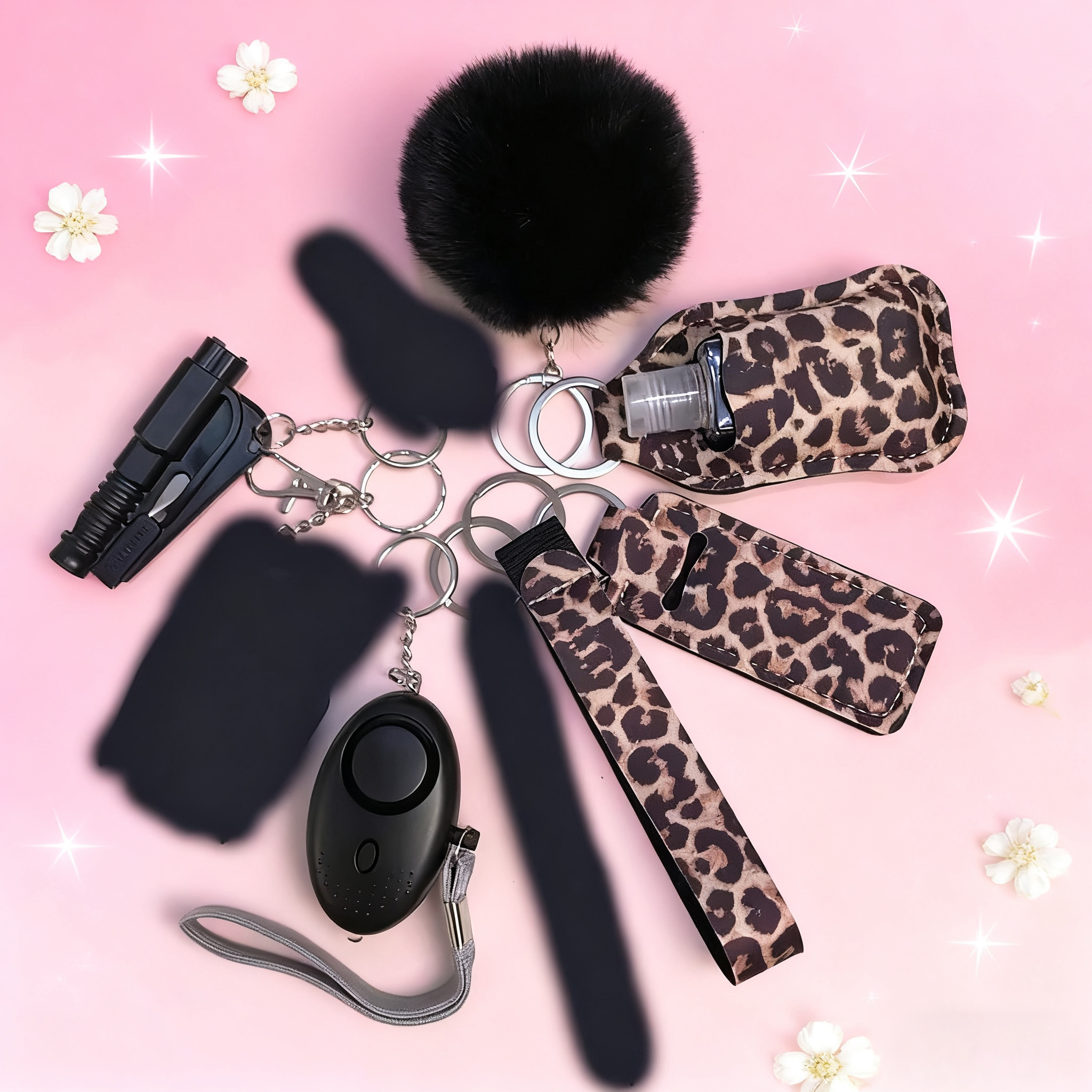 10Pcs Girl Security Self Defen - огляд і ціна Personal Alarm Keychain