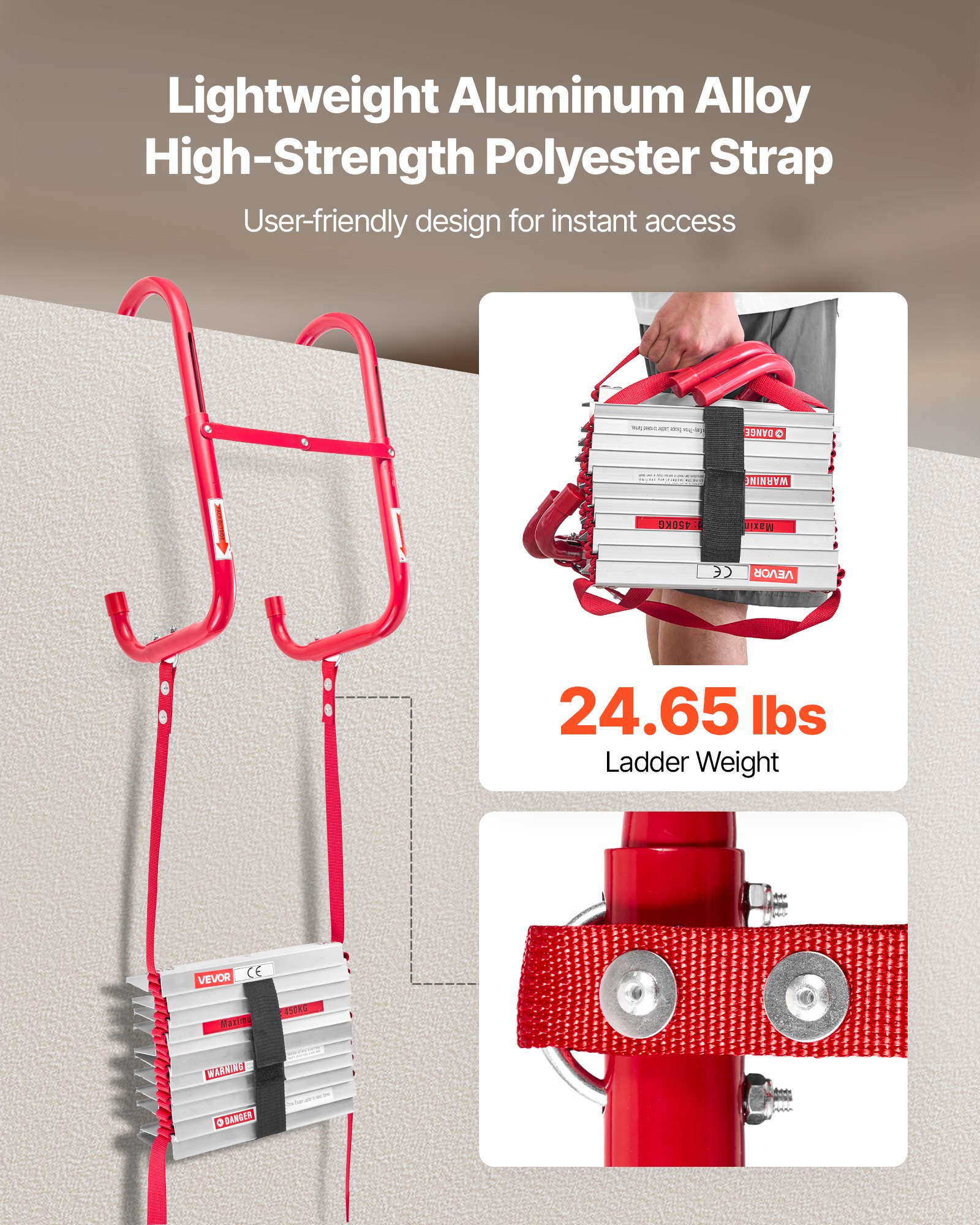 Fire Escape Ladder, 5-6 Story  - огляд і ціна Fire Escape Ladder
