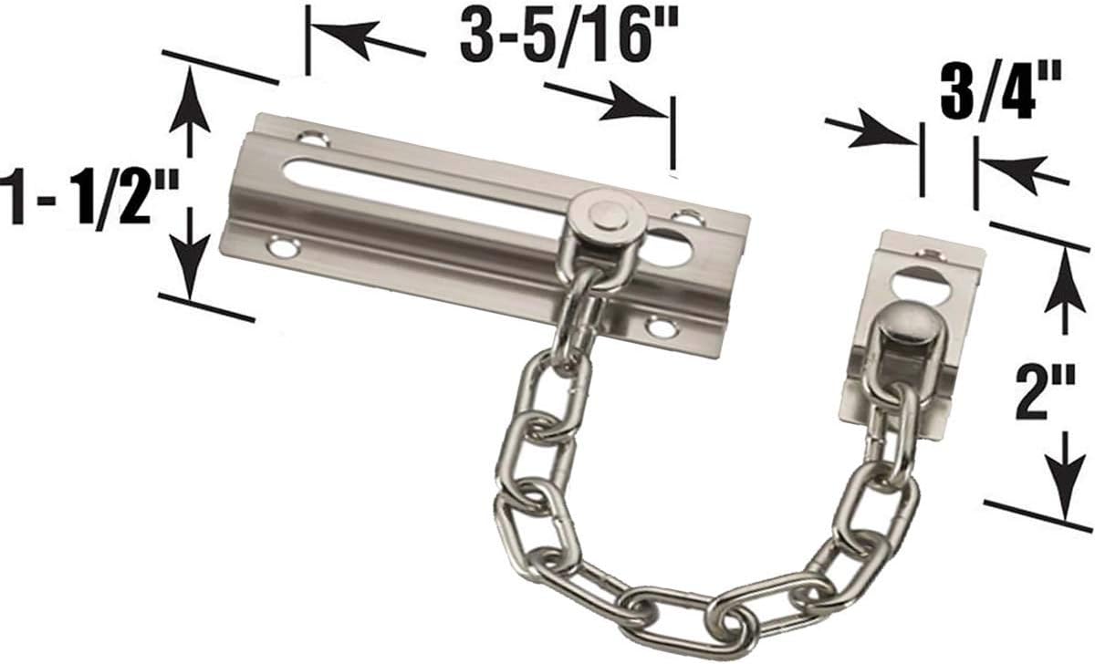 4PCS Door Chain Guard Security - огляд і ціна Security Chain Door