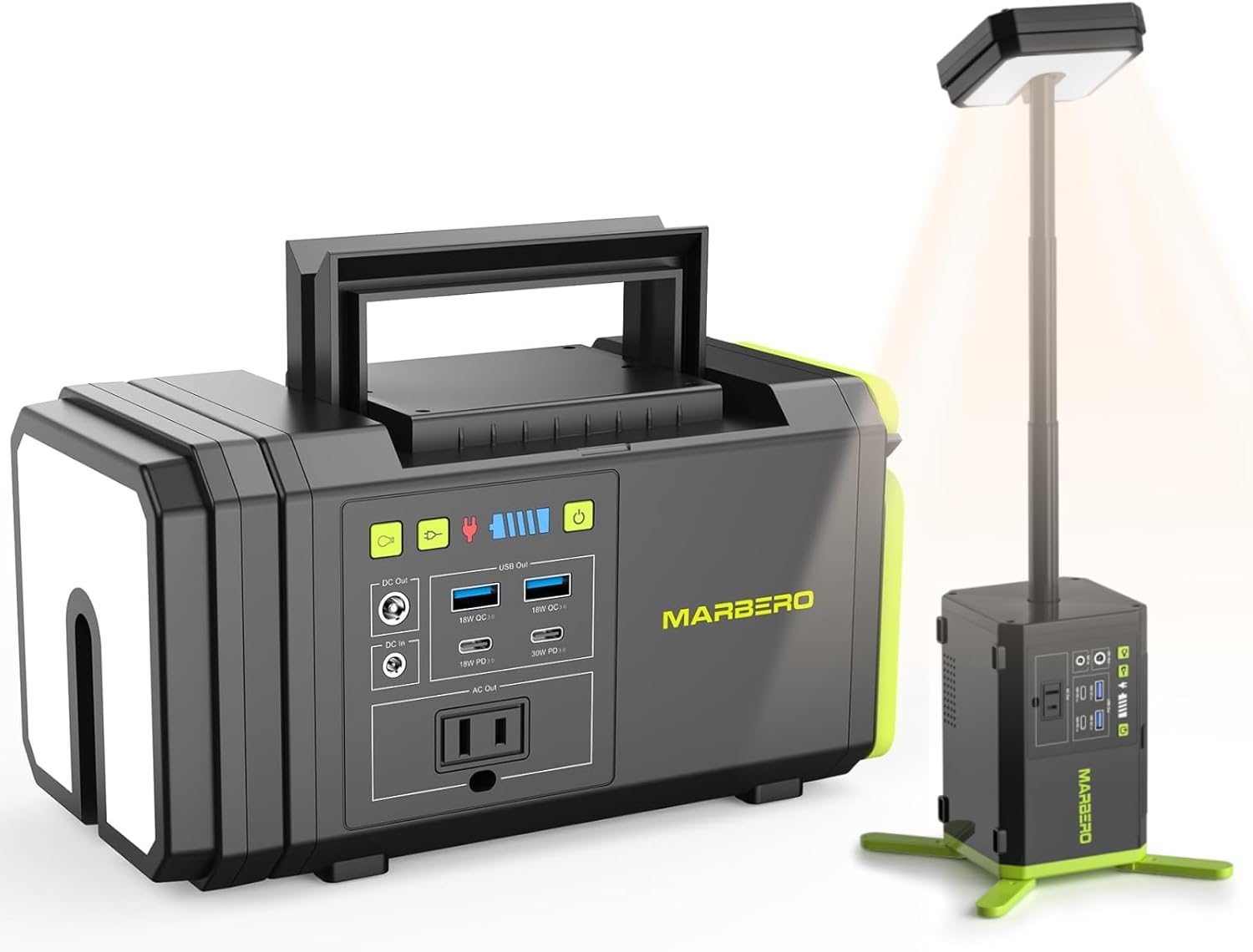 118Wh Portable Power Station w - огляд і ціна Power Outage Light