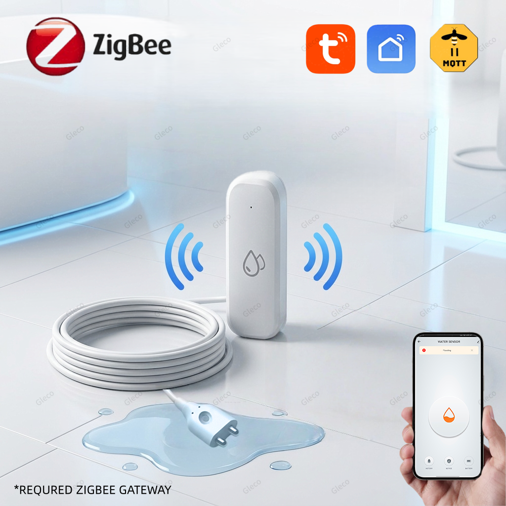 Tuya Zigbee Water Leak Sensor  - огляд і ціна Water Alarm Sensor